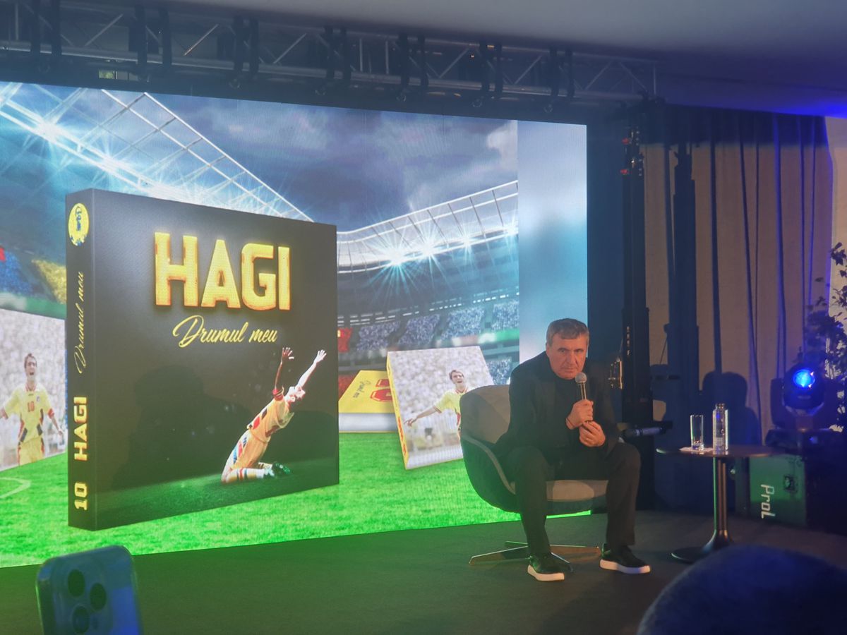Gică Hagi își prezintă noul proiect