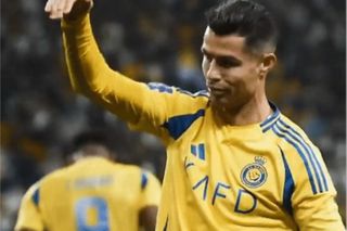 La a 40-a aniversare, Ronaldo a celebrat altfel „dubla” » Cum și-a surprins Cristiano colegii și fanii la Al-Nassr