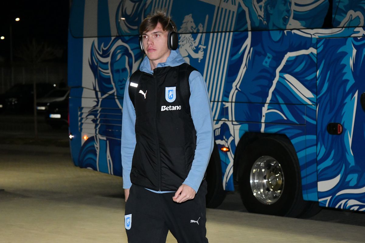 U Craiova - U Cluj, imagini surprinse îniante de meci