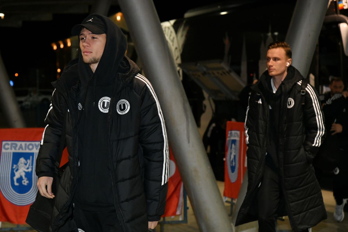 U Craiova - U Cluj, imagini surprinse îniante de meci