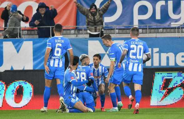 Universitatea Craiova - U Cluj a fost un duel cu năbădăi! Două penalty-uri, un „roșu”, 11 „galbene” și ocazii la fiecare atac » Clasamentul arată INCREDIBIL în acest moment