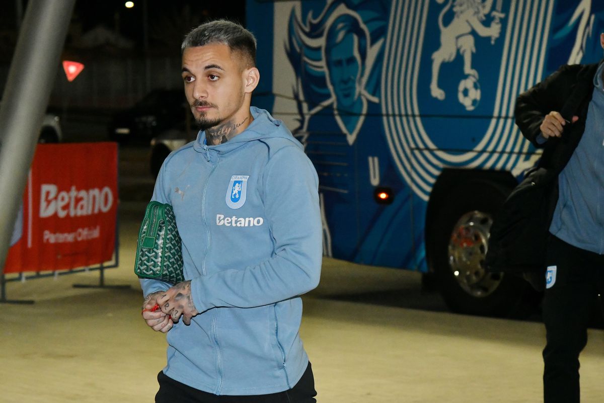 U Craiova - U Cluj, imagini surprinse îniante de meci