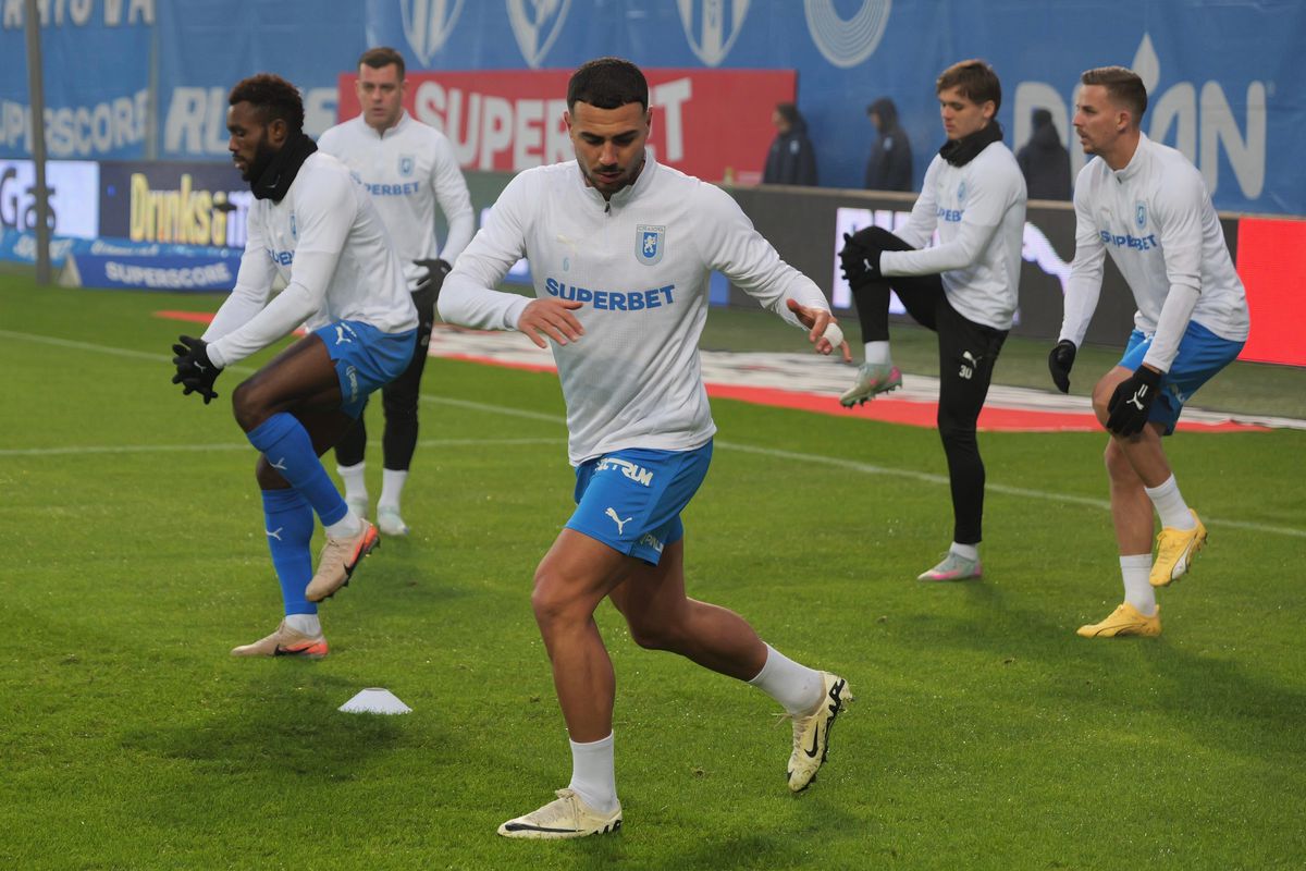 Universitatea Craiova - Oțelul, imagini dinaintea meciului