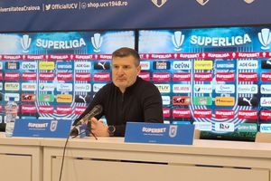 Fără șut pe poarta Craiovei, Laszlo Balint a surprins la conferință: „Apreciez curajul jucătorilor mei”