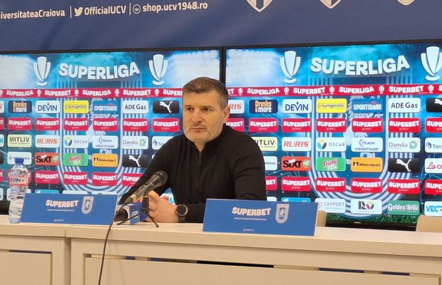 Oțelul n-a avut șut pe poartă la Craiova, dar Laszlo Balint „apreciază curajul jucătorilor lui”