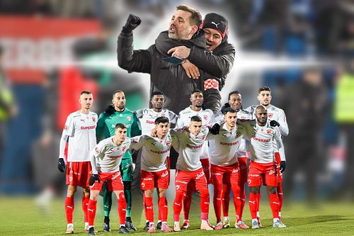 Dinamo s-a transformat total: după coșmarul de acum doi ani, „câinii” domină finalurile de joc în Superligă // fotomontaj: Diana Vasilescu (GSP)