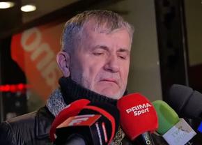 Iftime a oprit brusc dialogul cu jurnaliștii, deranjat de ce i-a strigat un bărbat în fața Arenei Naționale