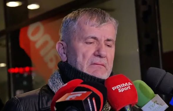 Iftime a oprit brusc dialogul cu jurnaliștii, deranjat de ce i-a strigat un bărbat în fața Arenei Naționale