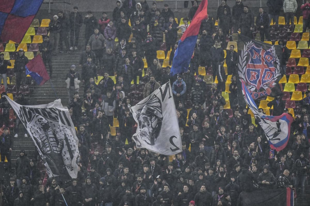 Câți spectatori au fost în tribune la FCSB - FC Botoșani