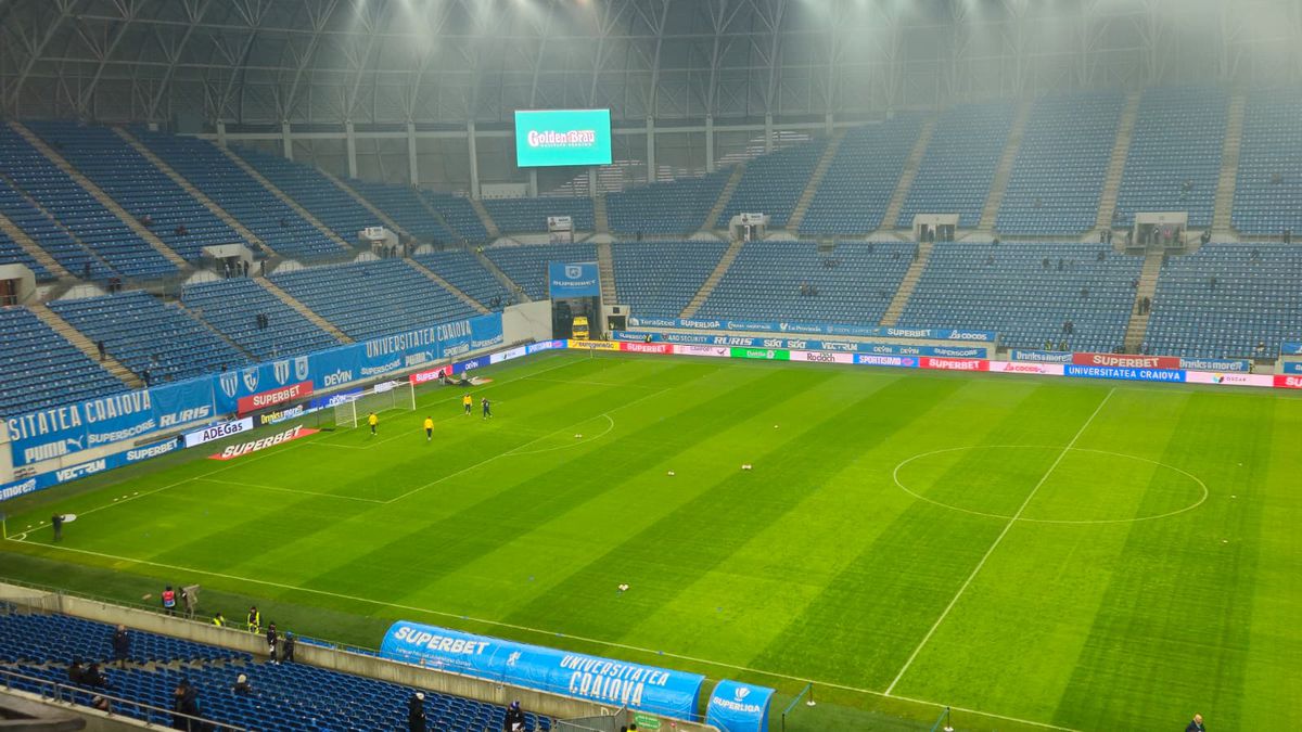 Universitatea Craiova - Oțelul, imagini dinaintea meciului