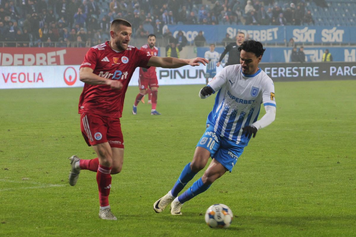 Universitatea Craiova - Oțelul, imagini din meci // foto: Andrei Furnigă (GSP.ro)
