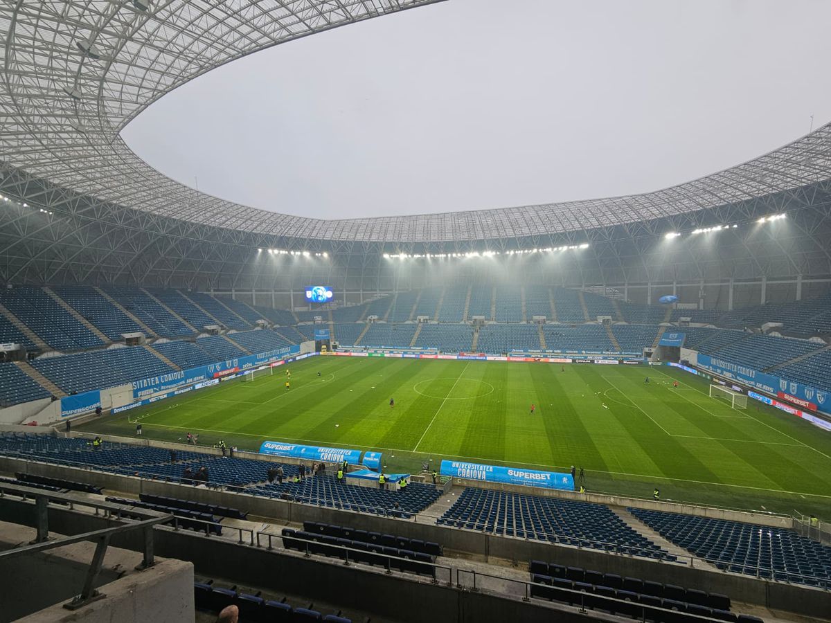 Universitatea Craiova - Oțelul, imagini dinaintea meciului