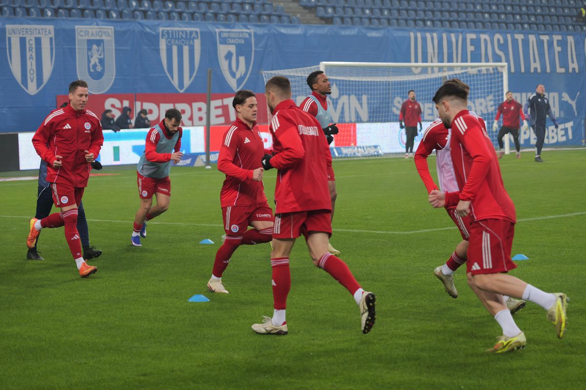 Universitatea Craiova - Oțelul, imagini dinaintea meciului