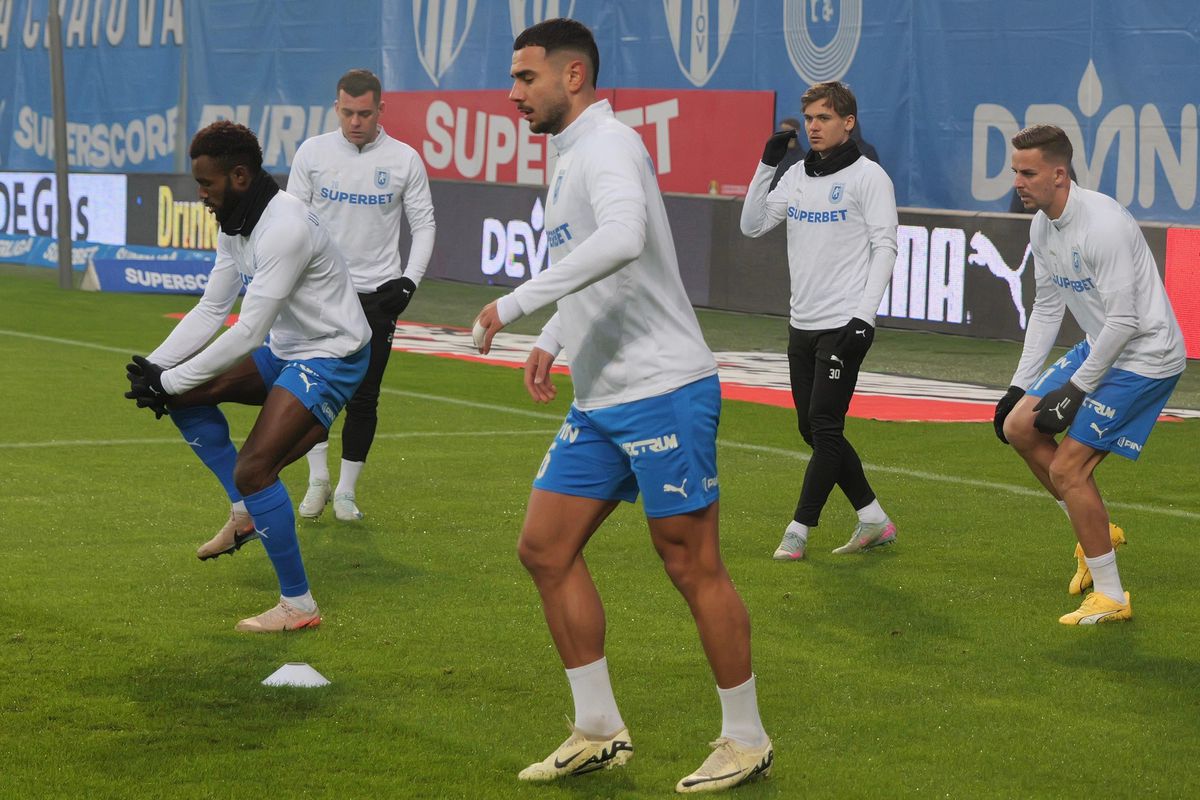 Universitatea Craiova - Oțelul, imagini dinaintea meciului