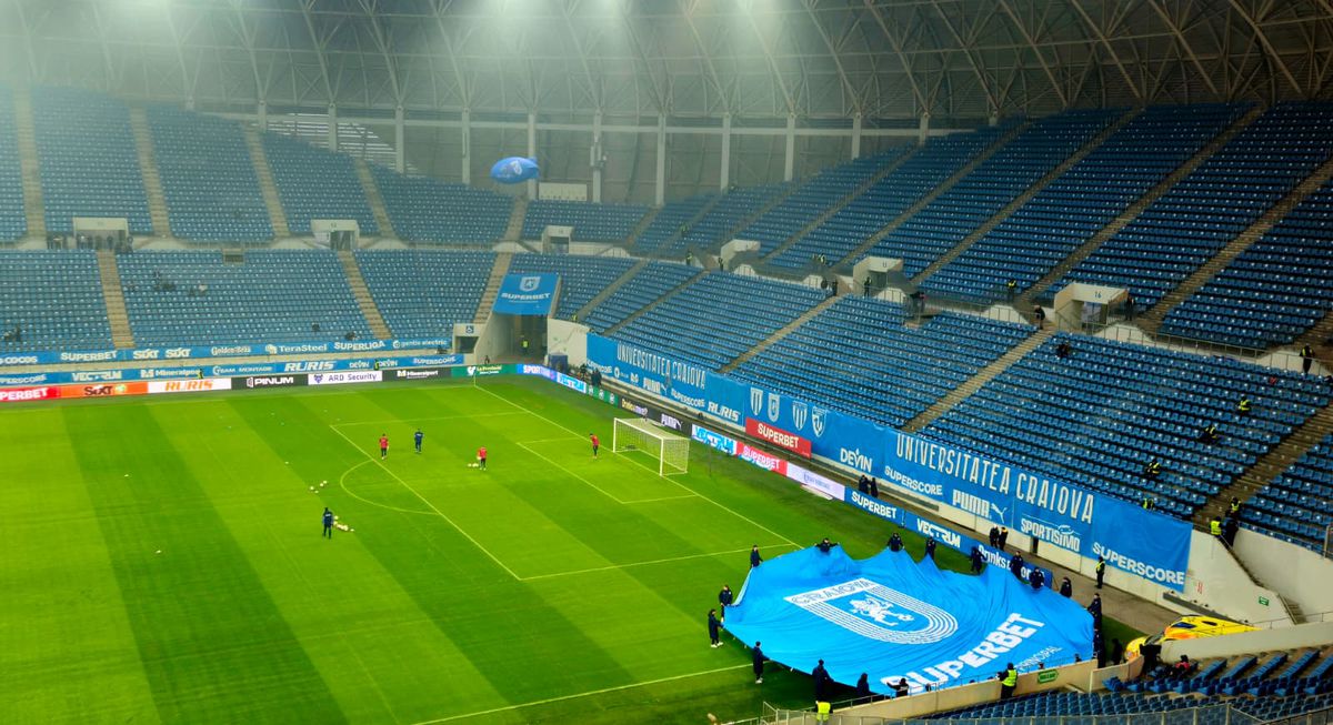 Universitatea Craiova - Oțelul, imagini dinaintea meciului