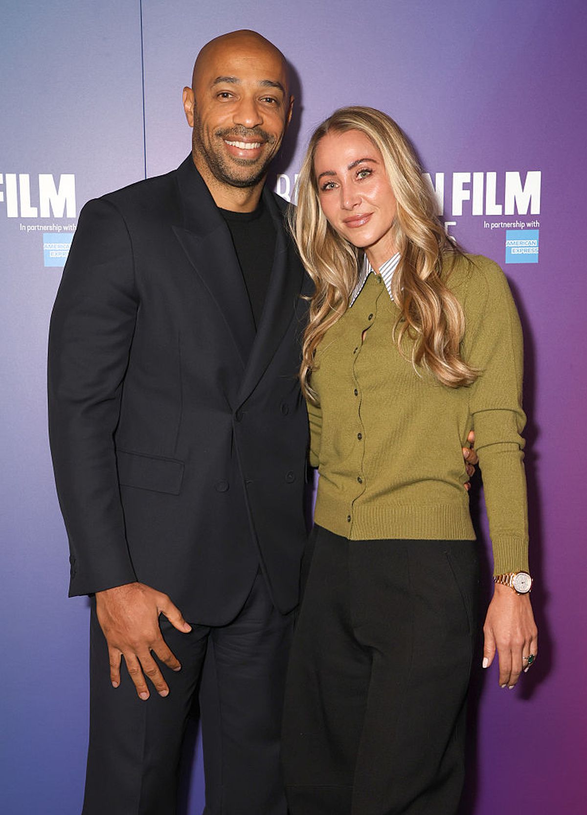 Thierry Henry, apariție rară alături de misterioasa lui iubită!