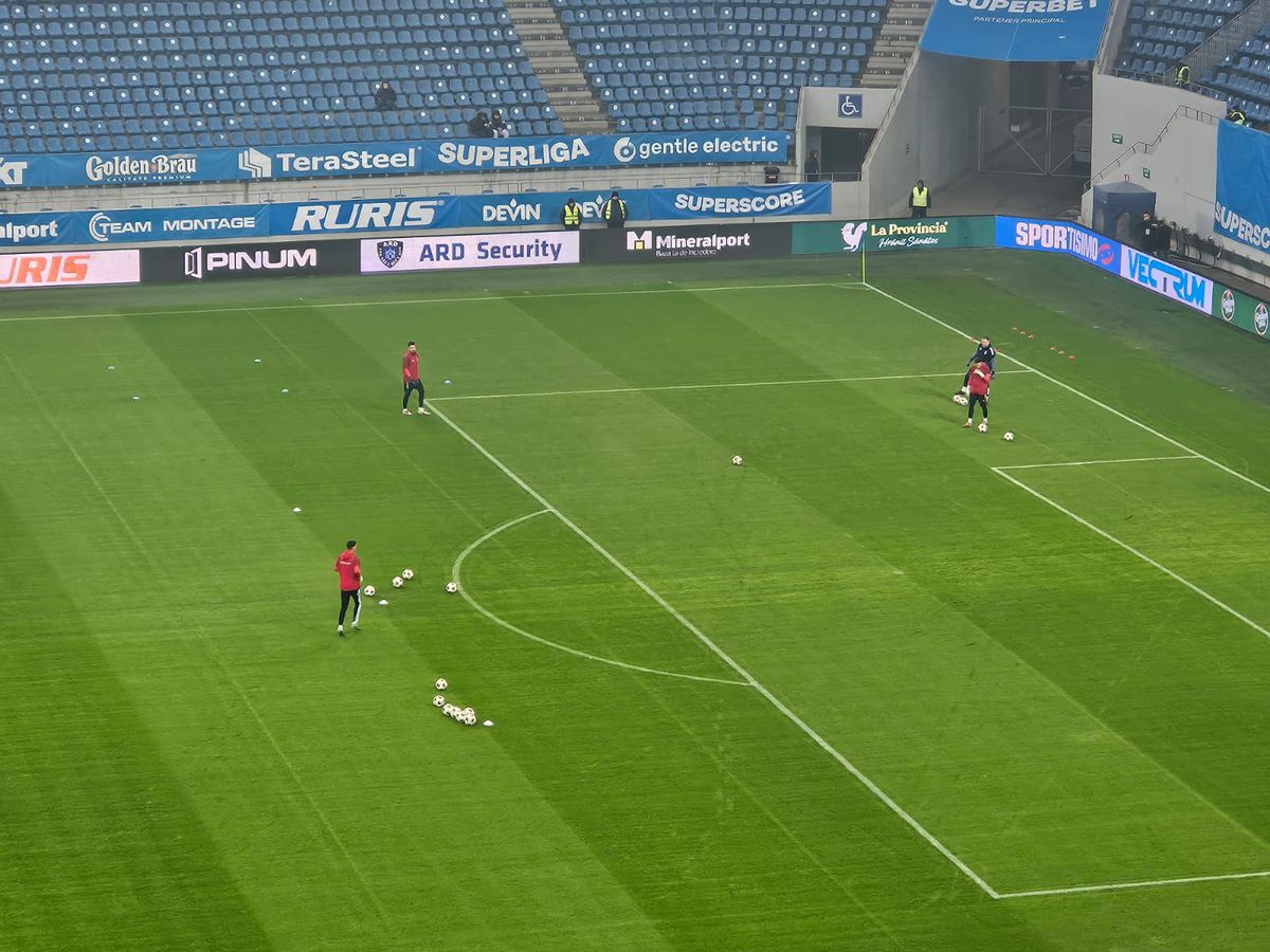 Universitatea Craiova - Oțelul, imagini dinaintea meciului