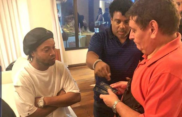 ȘOC! Mandat de arestare pentru Ronaldinho în Paraguay! De ce este acuzat