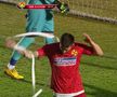 HERMANNSTADT - FCSB // FOTO Batman sau Superman! Ovidiu Popescu a oferit faza primei reprize
