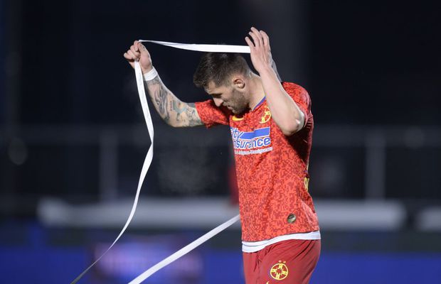 HERMANNSTADT - FCSB // FOTO Batman sau Superman! Ovidiu Popescu a oferit faza primei reprize