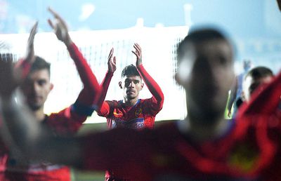 HERMANNSTADT - FCSB 1-2. Echipa lui Vintilă e în semifinalele Cupei României: fotbal de lemn și o fază de Champions League