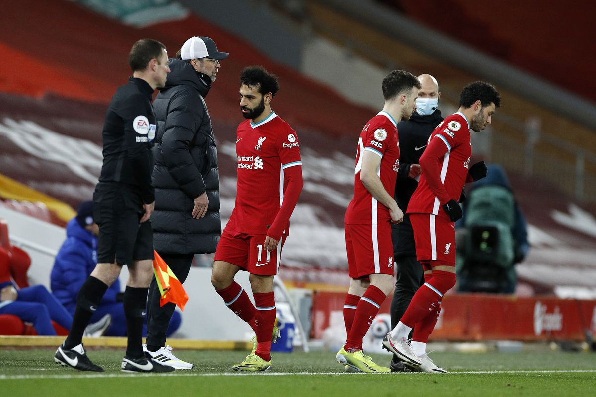 FOTO Liverpool nu se regăsește în Premier League! Bornă rușinoasă atinsă pentru prima dată în istorie după înfrângerea cu Chelsea