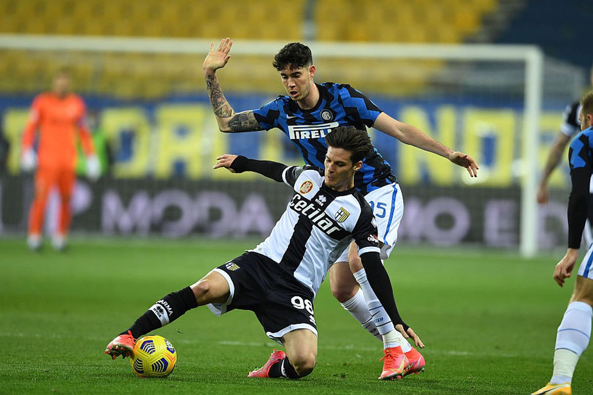 Man și Mihăilă, evoluții apreciate în Parma - Inter! Ce note au primit + la ce capitole a fost mai bun Man