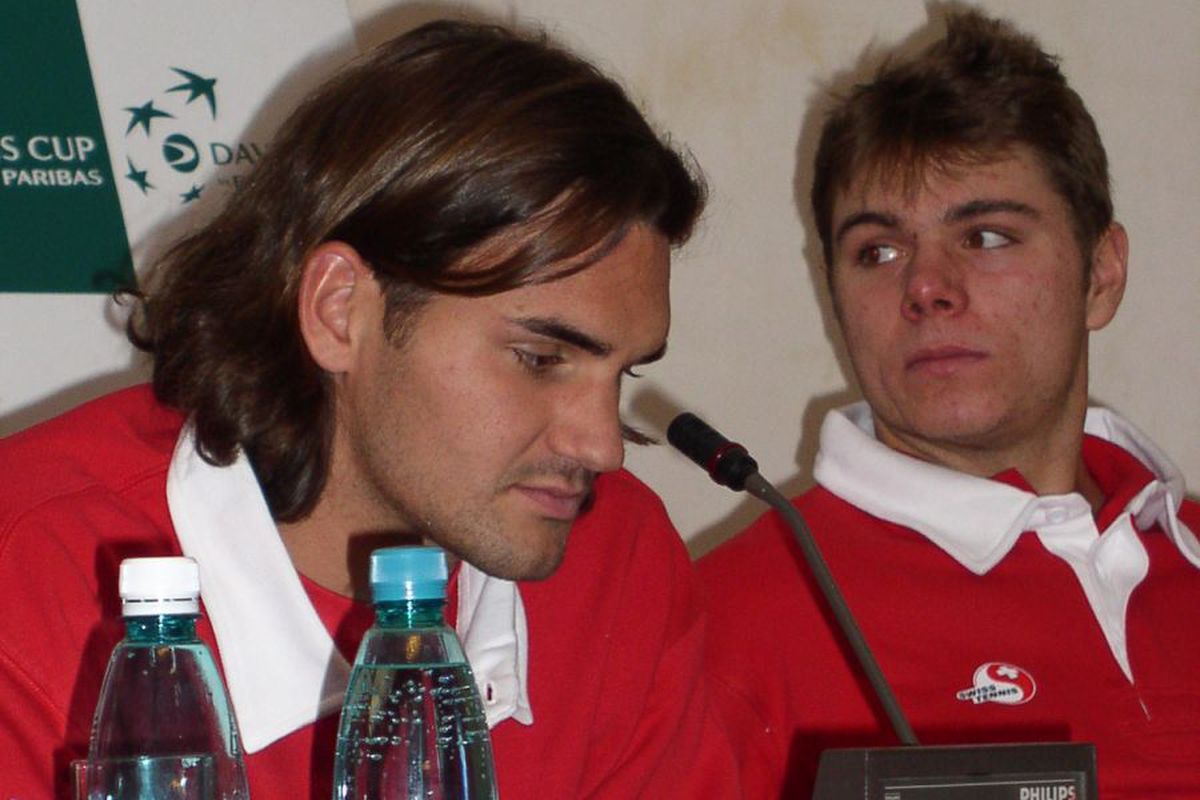 Hănescu - Federer, Davis Cup 2004 (România - Elveția)