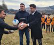 Adrian Mutu, în vizită la Valea Doftanei / Sursă foto: Facebook Primăria Valea Doftanei