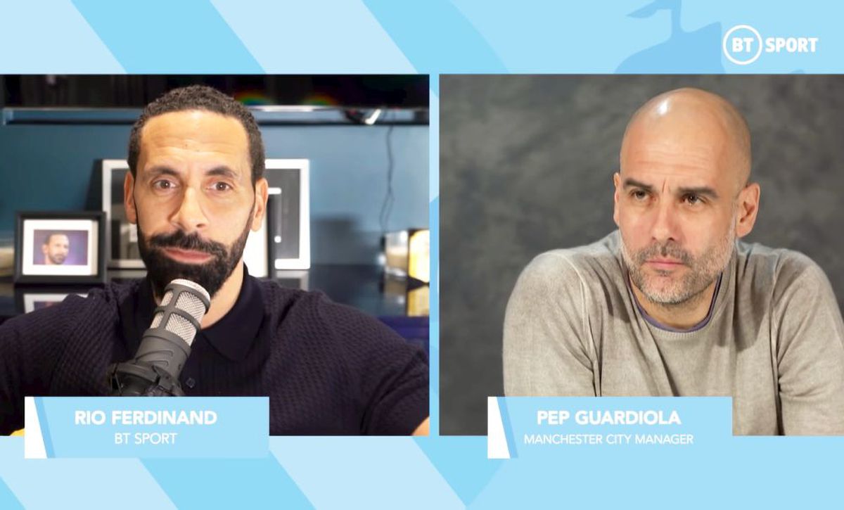 Pep Guardiola, interviu de impact cu Rio Ferdinand: de ce se răstește la jucători și după victorii și de ce mentalitatea din Anglia e superioară
