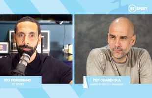 Pep Guardiola, interviu de impact cu Rio Ferdinand: de ce se răstește la jucători și după victorii și de ce mentalitatea din Anglia e superioară