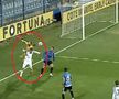 În minutul 82 al meciului dintre Viitorul și Academica Clinceni, la scorul de 1-0 pentru gazde, ilfovenii ar fi trebuit să beneficieze de un penalty / Capturi Digi Sport