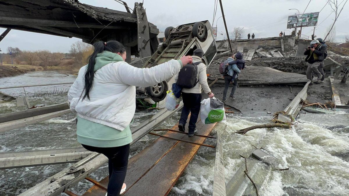 Imagini cu puternic impact emoțional din Ucraina