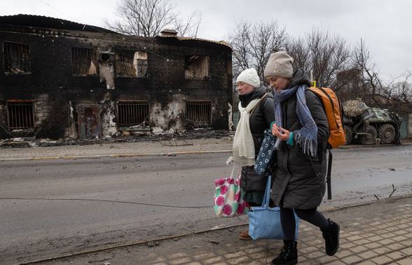 Fotografii tulburătoare din Ucraina bombardată de rachetele Rusiei