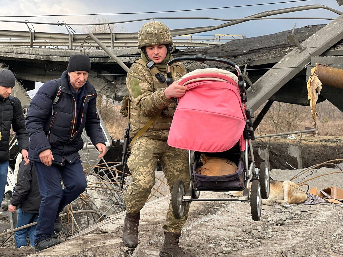 Imagini cu puternic impact emoțional din Ucraina