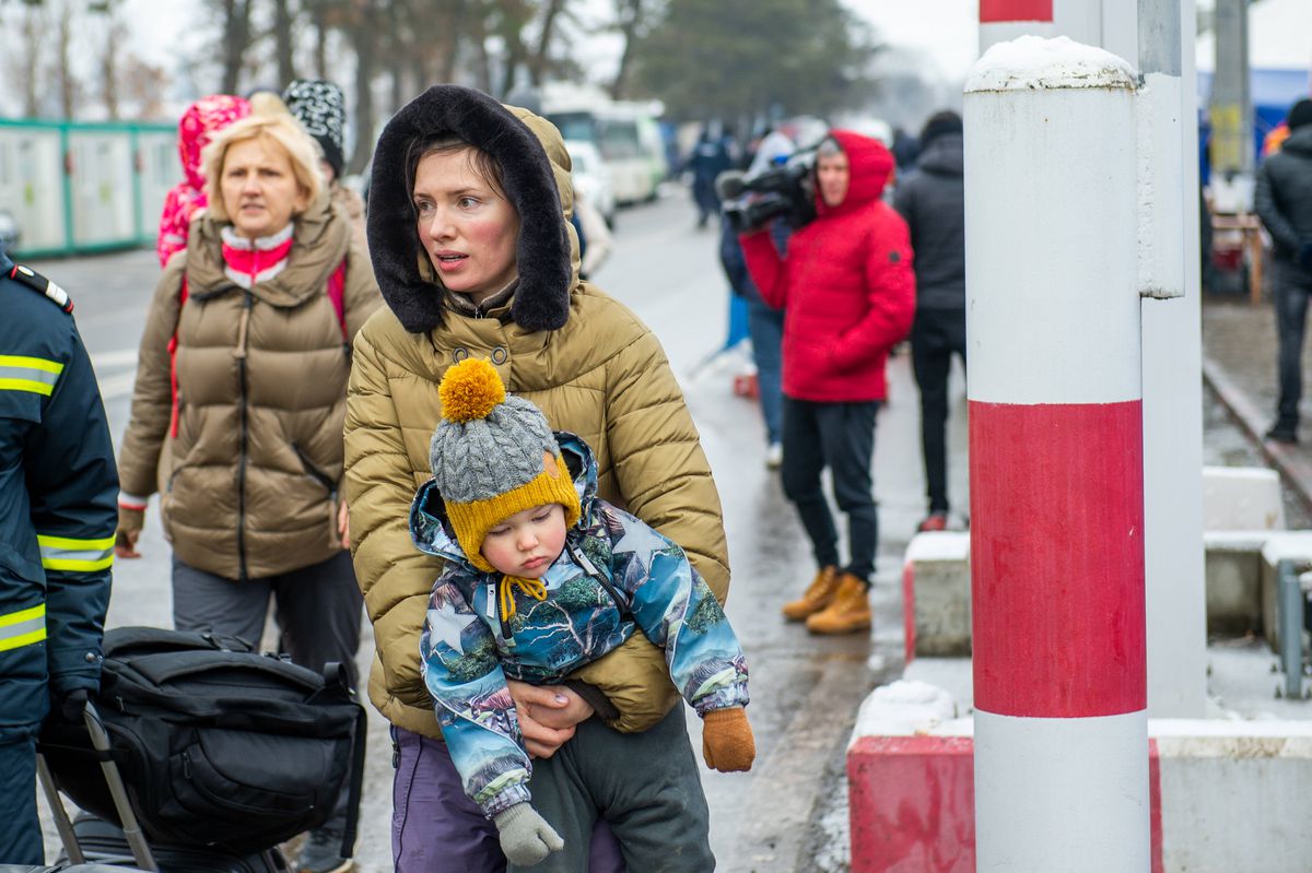 Imagini cu puternic impact emoțional din Ucraina