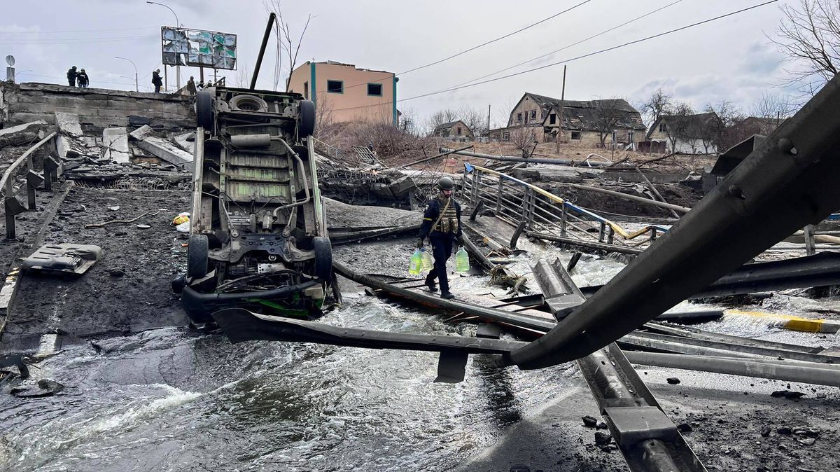 Fotografii tulburătoare din Ucraina bombardată de rachetele Rusiei