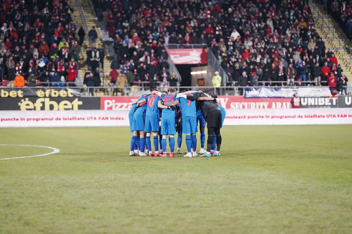 UTA - FCSB în etapa 29 din Superligă