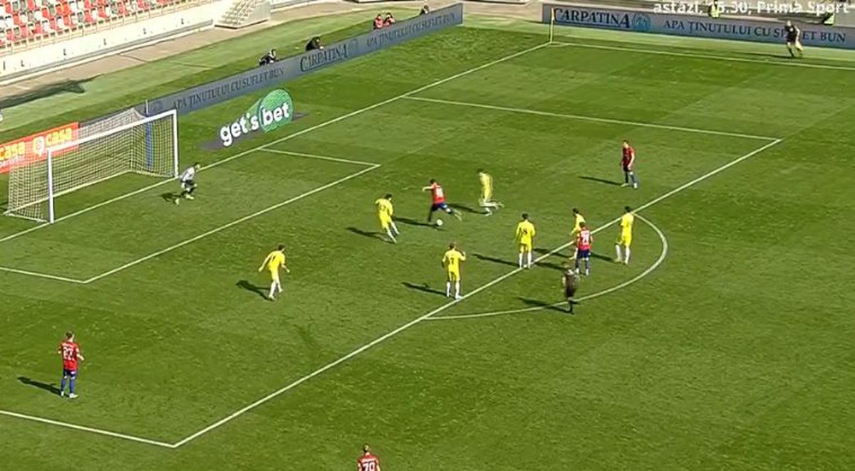 Atanas Trică, gol de PlayStation pentru CSA Steaua! La doar 16 ani, David Matei a reușit un assist genial