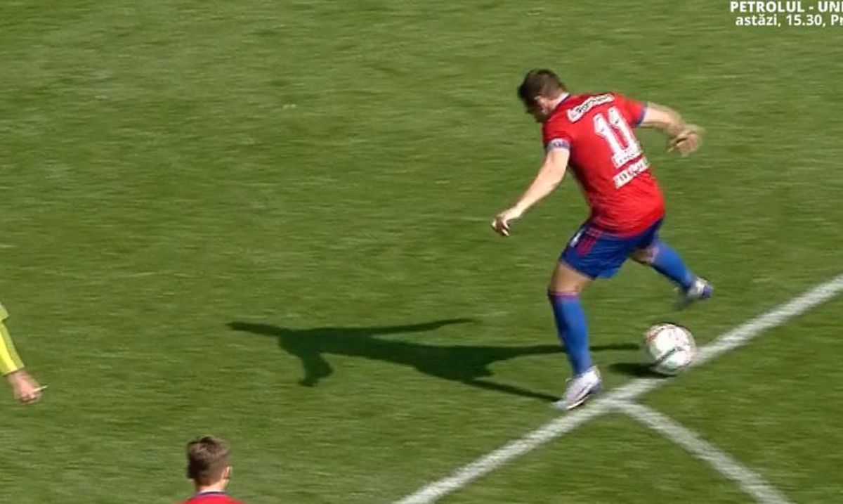 Atanas Trică, gol de PlayStation pentru CSA Steaua! La doar 16 ani, David Matei a reușit un assist genial