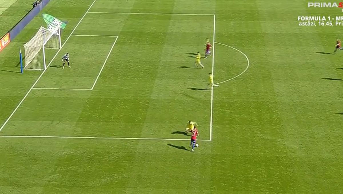 Atanas Trică, gol de PlayStation pentru CSA Steaua! La doar 16 ani, David Matei a reușit un assist genial