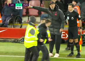 Criză de nervi a lui Jurgen Klopp pe margine, imediat după golul de 7-0 cu Manchester United! Ce a cauzat furia neamțului