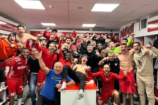 Bucuria celor de la UTA după 3-1 cu FCSB