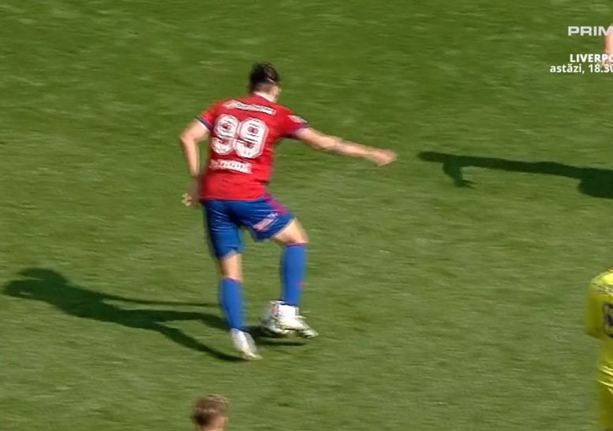 Atanas Trică, gol de PlayStation pentru CSA Steaua! La doar 16 ani, David Matei a reușit un assist genial