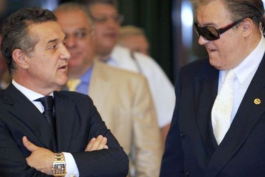 Gigi Becali și Corneliu Vadim Tudor