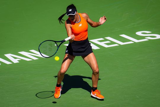 Sorana Cîrstea în acțiune la Indian Wells 2023 FOTO Imago Images