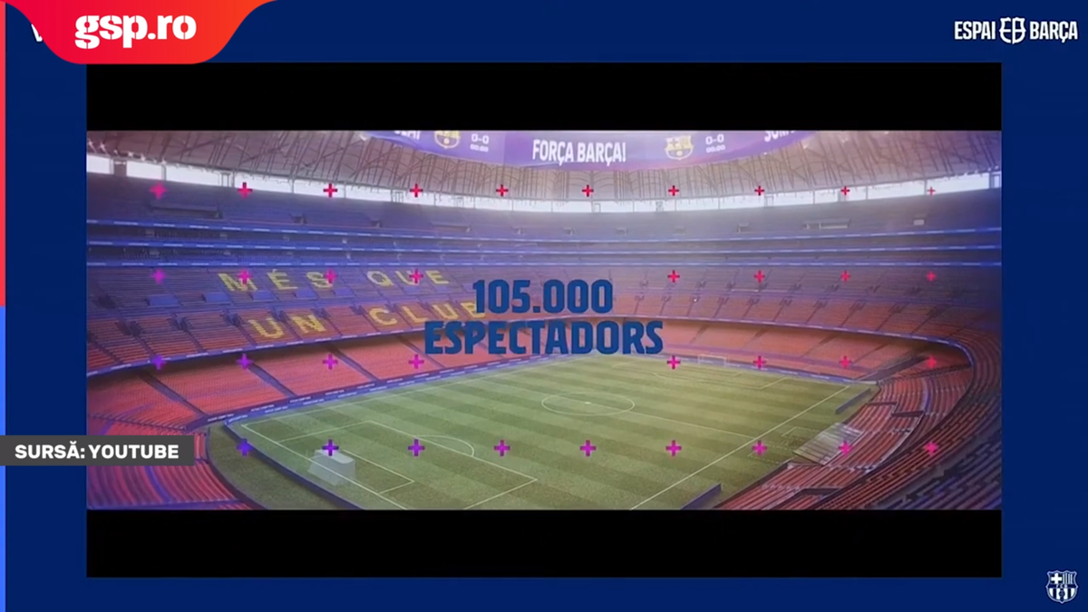 Imagini spectaculoase » Cum va arăta Camp Nou după reconstrucție