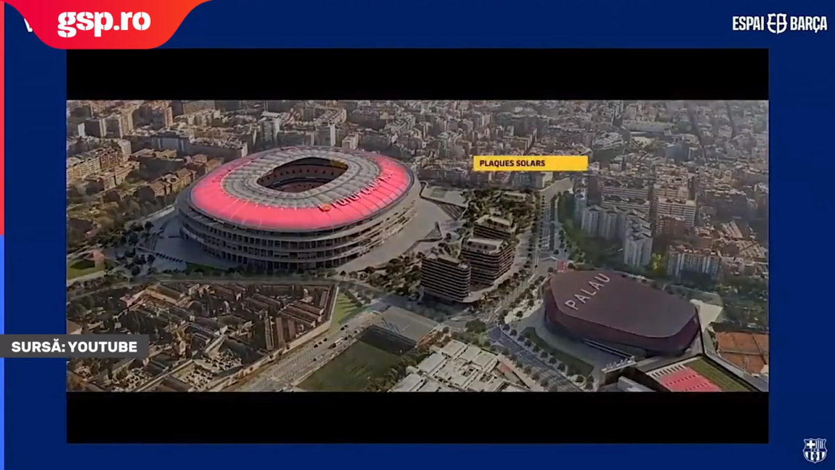 Imagini cu noul Camp Nou, arena Barcelonei