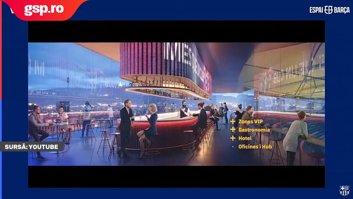 Imagini cu noul Camp Nou, arena Barcelonei