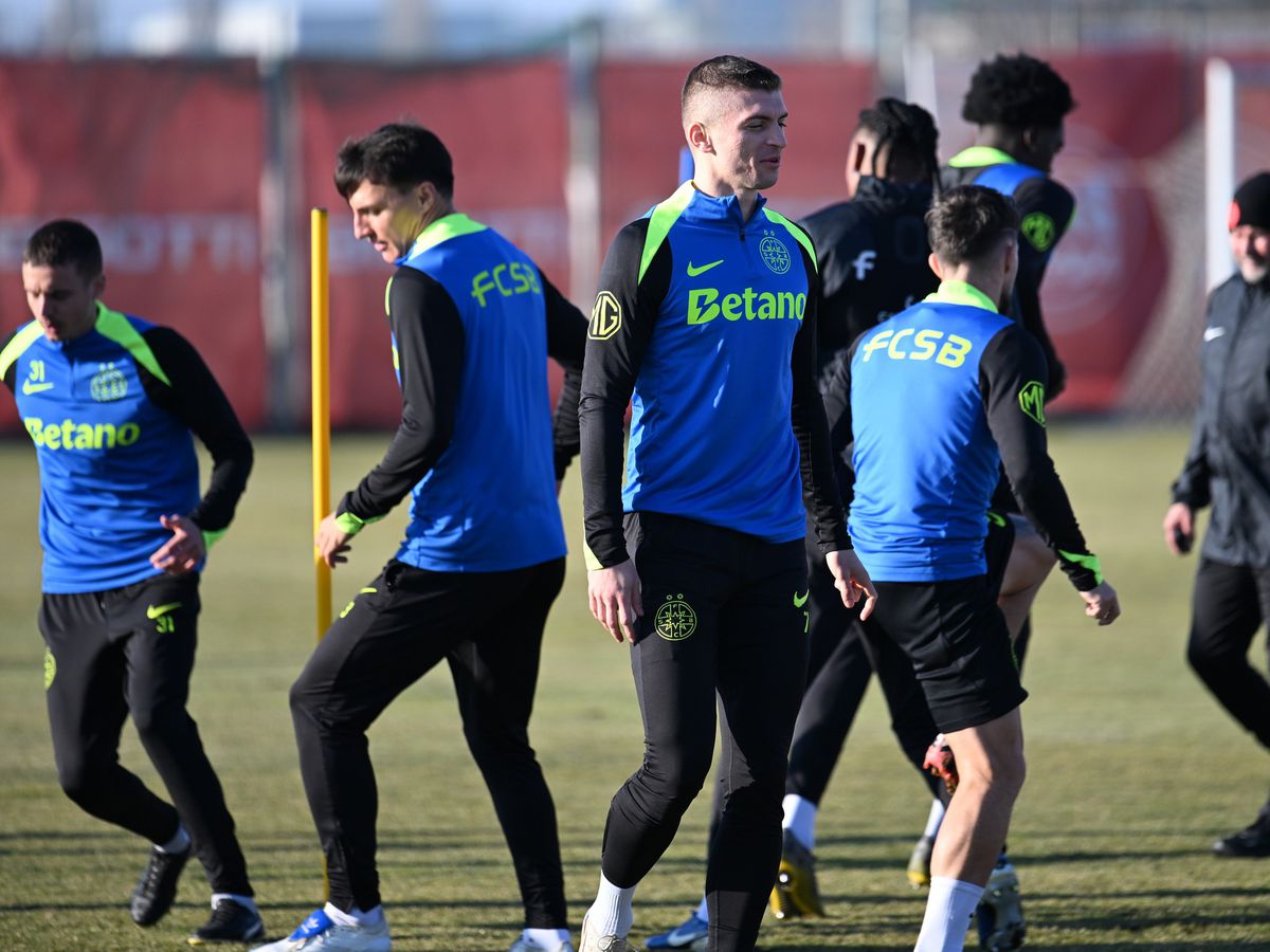 FCSB a susținut ultimul antrenament înaintea meciului cu Lyon » Absențe importante și o revenire așteptată de fani